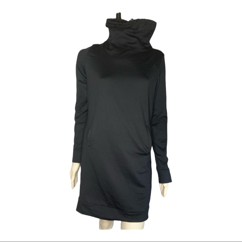 Fabletics Fleece Lined Turtleneck Dress Sz M